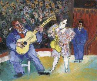 Jean Dufy - Au cirque Médrano