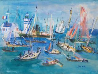 Jean Dufy - Bateaux De Pêche