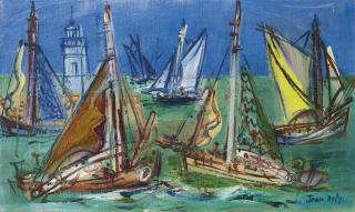 Jean Dufy - Bateaux de pêche