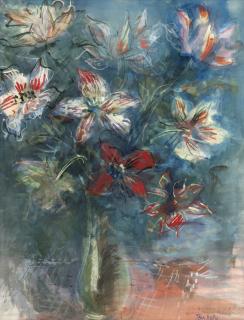 Jean Dufy - Blomsterstilleben