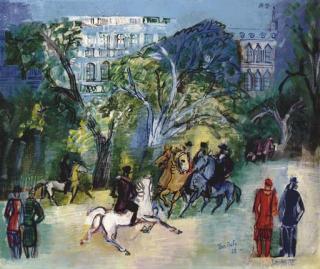 Jean Dufy - Bois de Boulogne