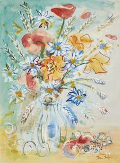 Jean Dufy - Bouquet Champêtre