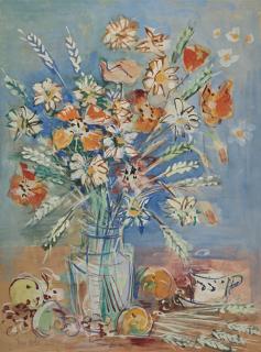 Jean Dufy - Bouquet Champêtre