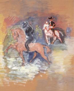 Jean Dufy - Cavaliers