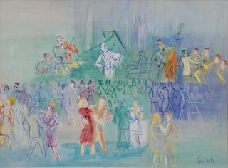 Jean Dufy - Célébration du jour de la Bastille