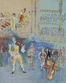 Jean Dufy - Clowns Musiciens