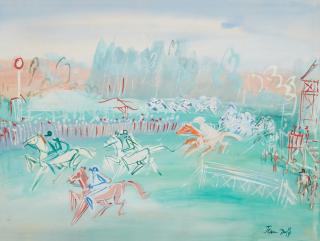 Jean Dufy - Course D\'Obstacles