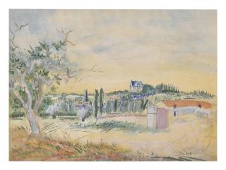 Jean Dufy - Environs De Preuilly-Sur-Claise