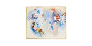 Jean Dufy - Fantaisie équestre