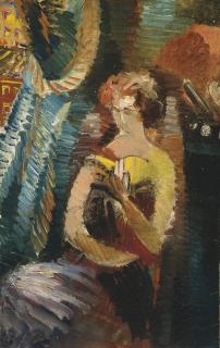 Jean Dufy - Femme assise