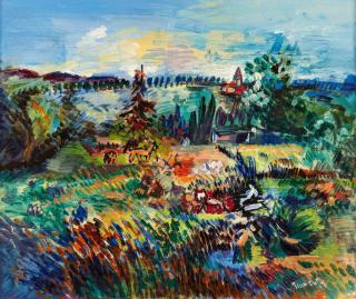 Jean Dufy - La Moisson.