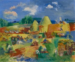 Jean Dufy - La moisson
