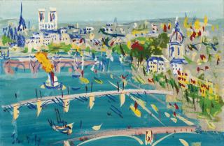 Jean Dufy - La Seine, Paris