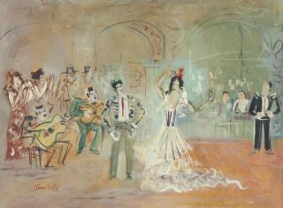 Jean Dufy - L\'Andalouse