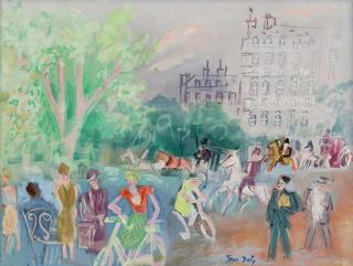 Jean Dufy - Le Bois de Boulogne