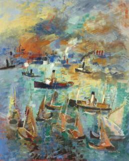 Jean Dufy - Le Havre