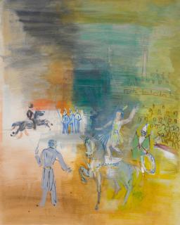 Jean Dufy - L\'Écuyère à panneaux