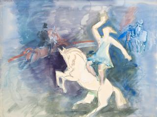 Jean Dufy - L\'Écuyère