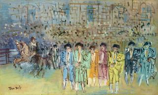 Jean Dufy - Les Toreros