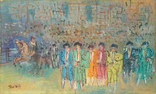 Jean Dufy - Les Toreros
