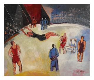 Jean Dufy - Les Trapézistes
