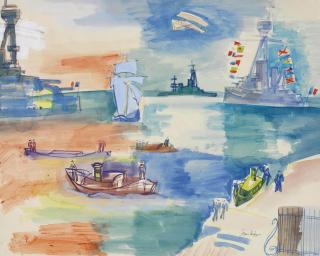 Jean Dufy - Marine