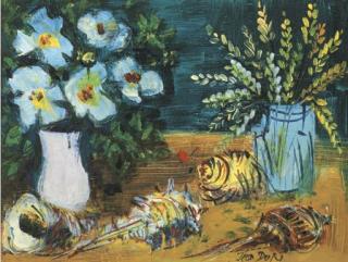 Jean Dufy - Nature morte aux vases de fleurs