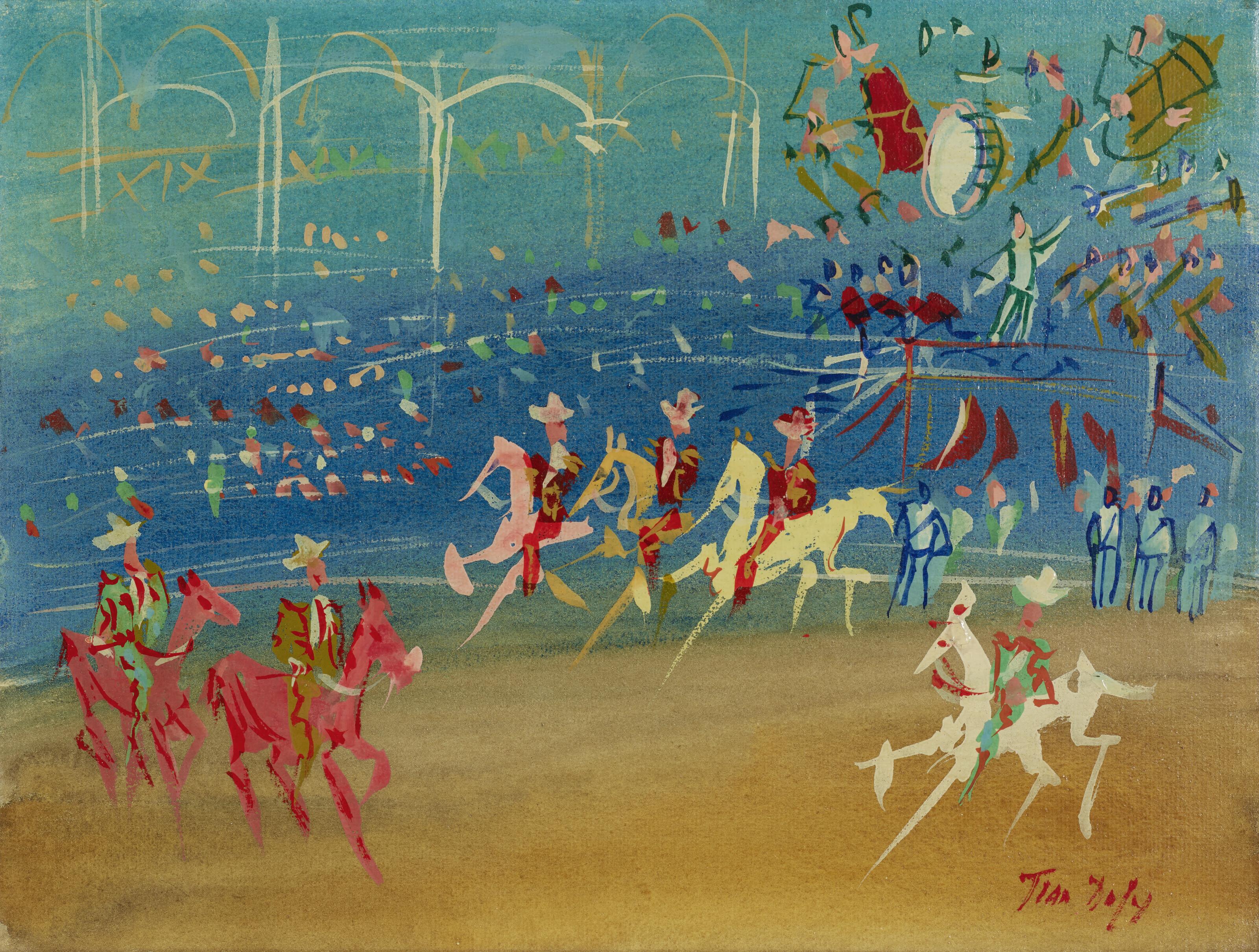 Jean Dufy - Parade mexicaine