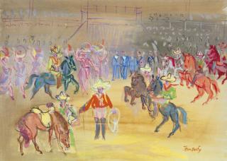 Jean Dufy - Parade méxicaine