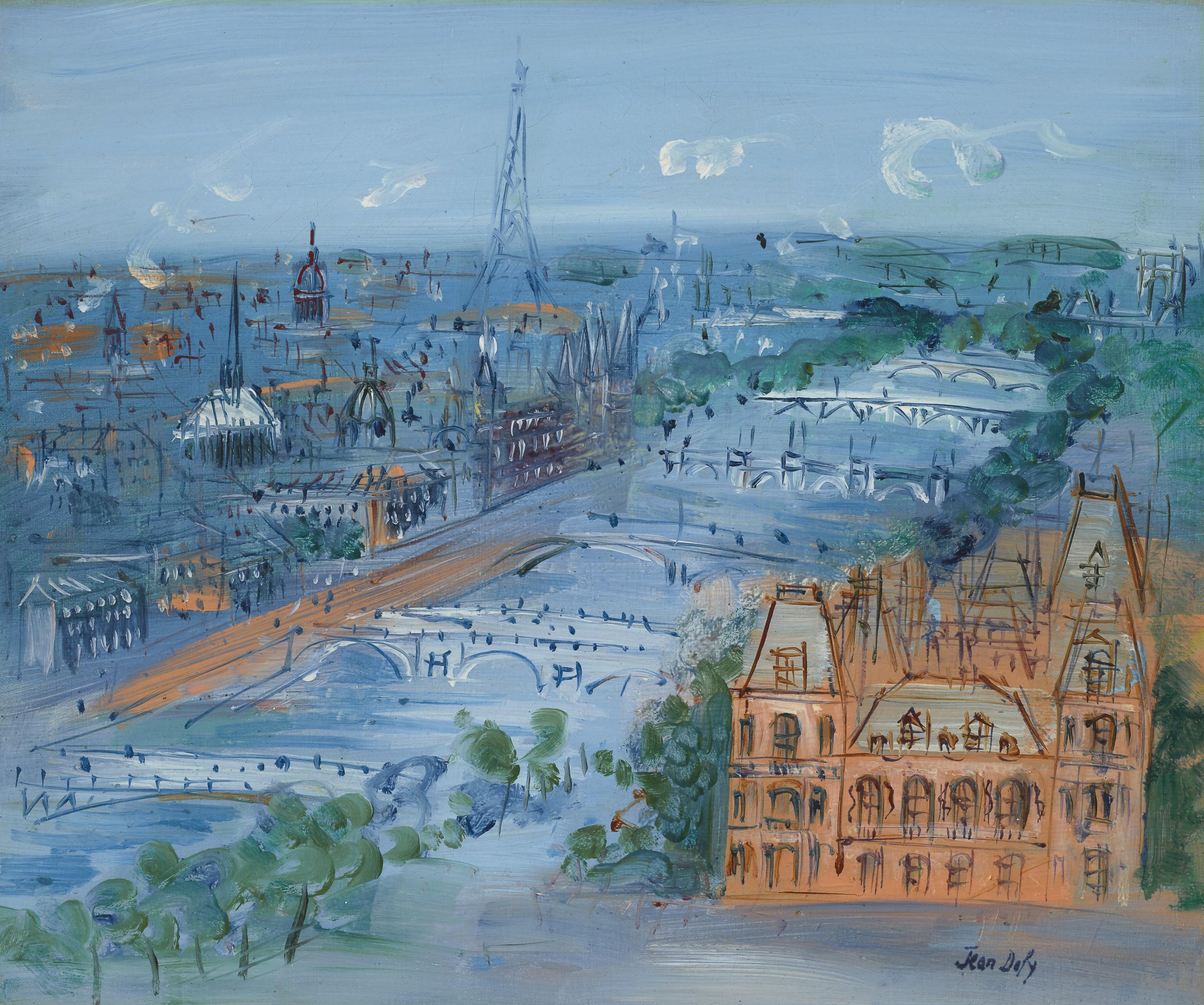 Jean Dufy - Paris, La Seine