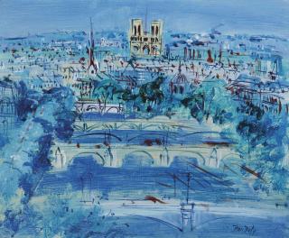 Jean Dufy - Paris, La Seine
