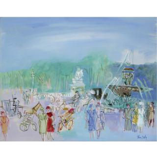 Jean Dufy - Paris, Place De La Concorde
