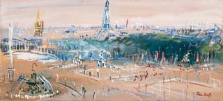 Jean Dufy - Paris, Place de la Concorde