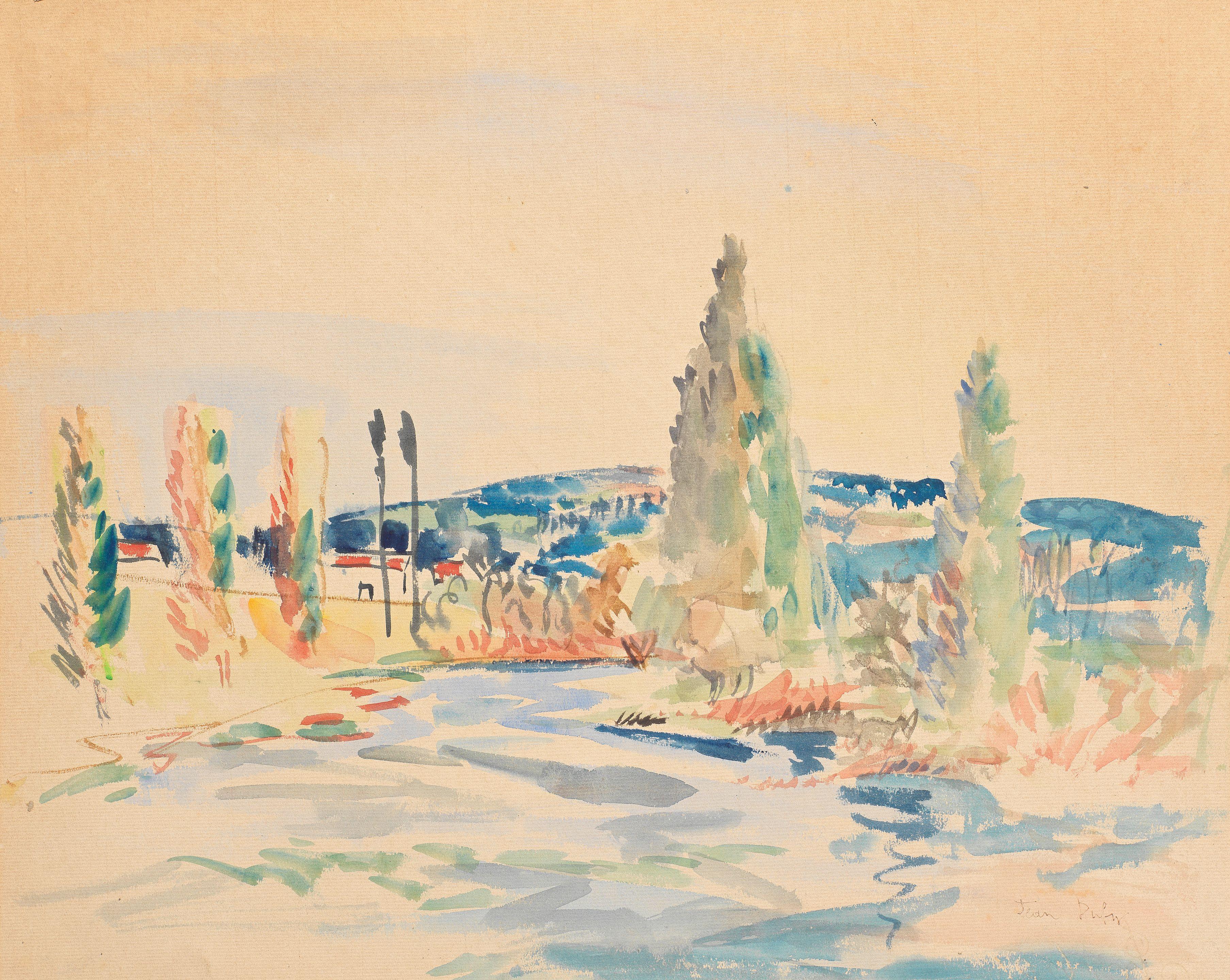 Jean Dufy - Paysage