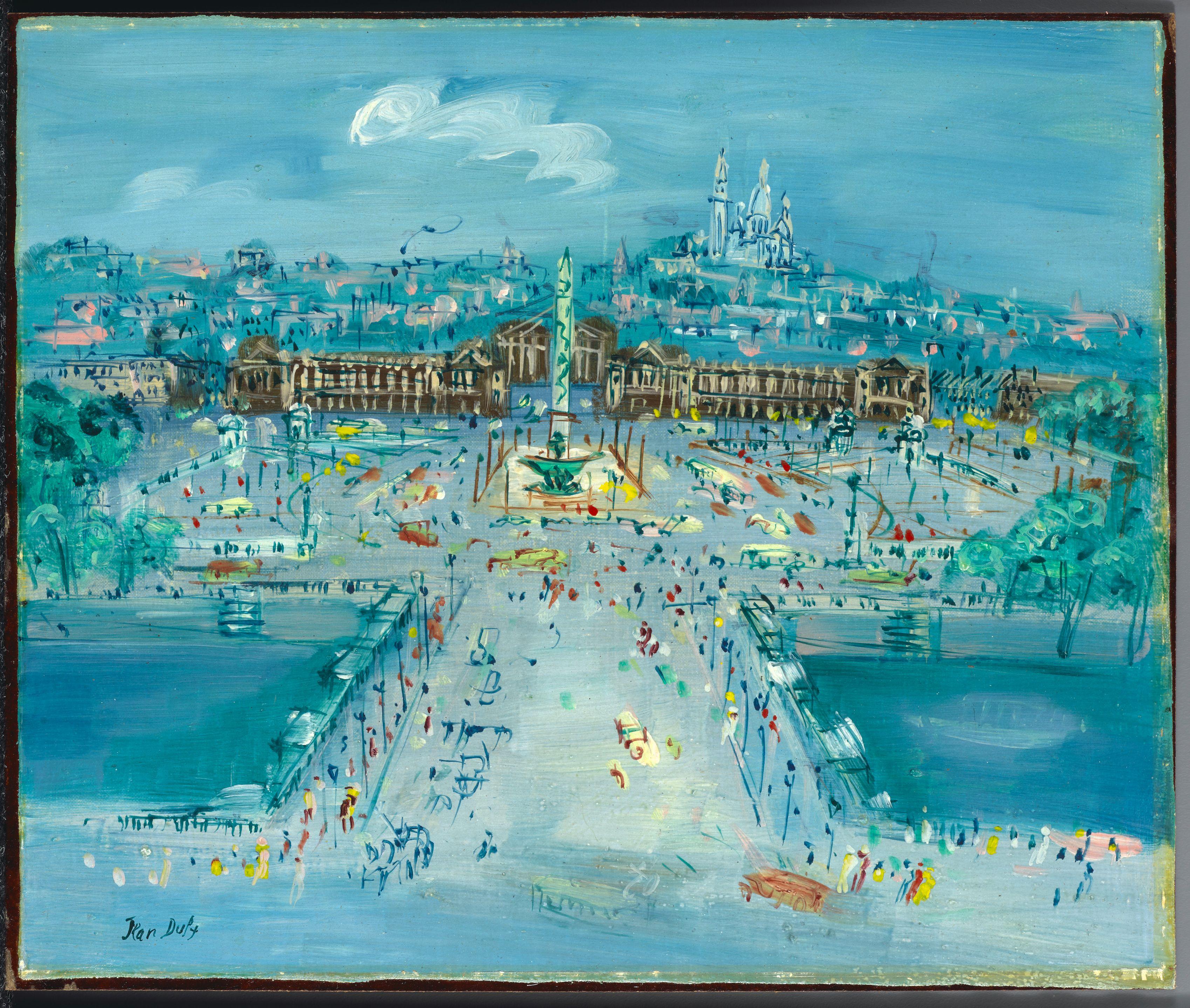 Jean Dufy - Place de la concorde