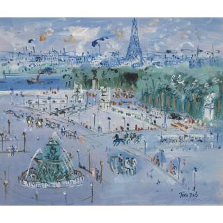 Jean Dufy - Place De La Concorde
