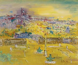 Jean Dufy - Place De La Concorde