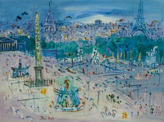 Jean Dufy - Place De La Concorde