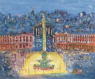 Jean Dufy - Place de La Concorde