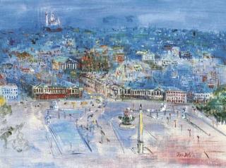 Jean Dufy - Place de la Concorde