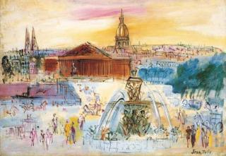 Jean Dufy - Place de la Concorde