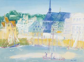 Jean Dufy - Port De Honfleur