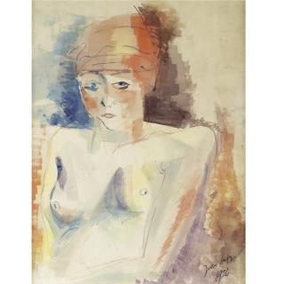 Jean Dufy - Portrait De Femme