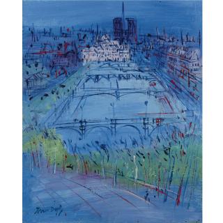 Jean Dufy - Vue De Paris
