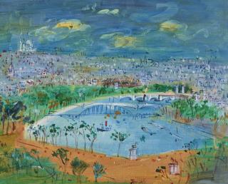 Jean Dufy - Vue de Paris