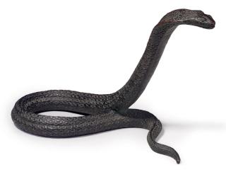 Jean Dunand - A Patinated Bronze Paperweight, 1914