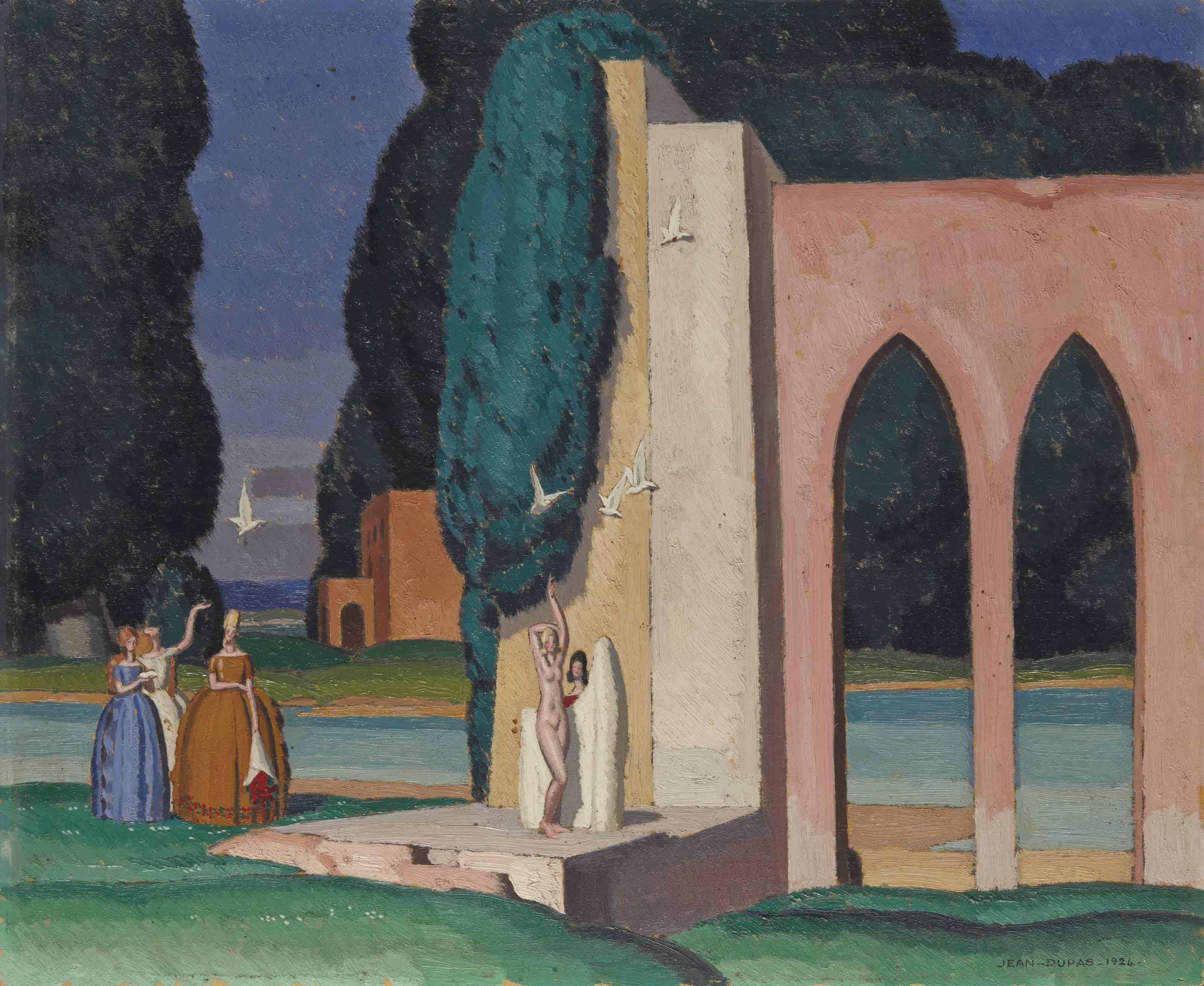 Jean Dupas - Après Le Bain, 1924