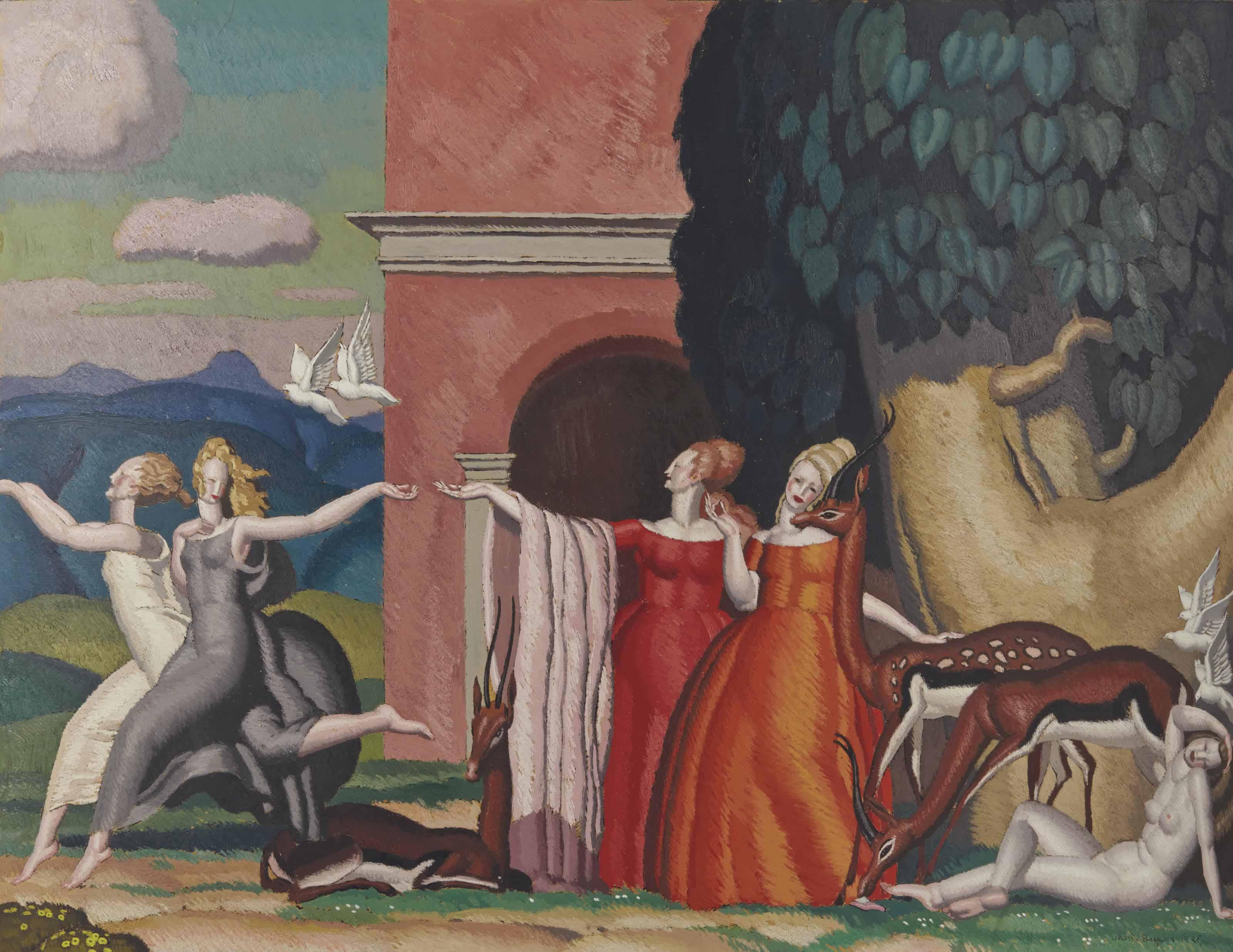 Jean Dupas - \'Le Printemps\', 1926