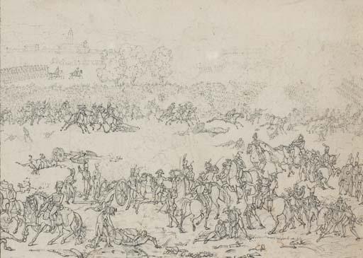 Jean Duplessis-Bertaux - Deux scènes de bataille