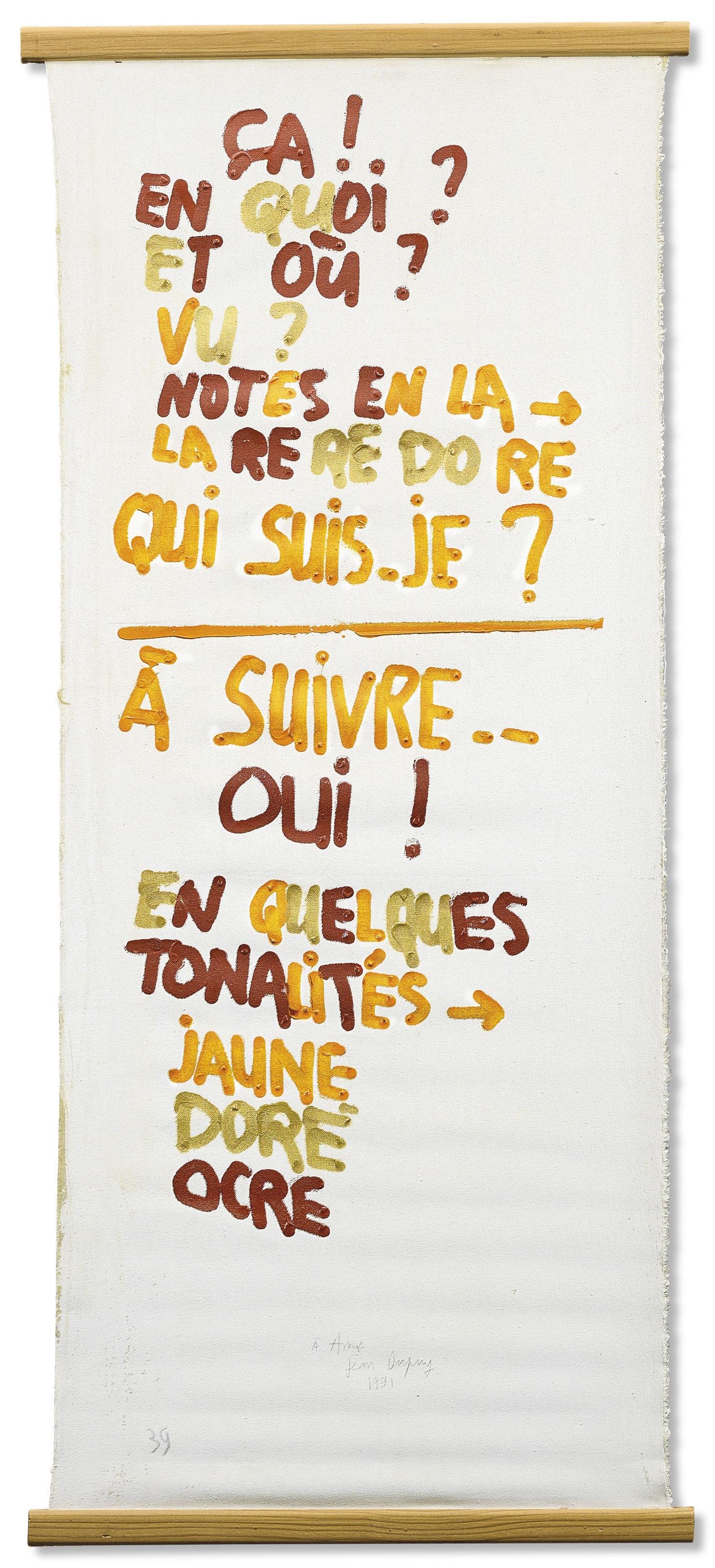 Jean Dupuy - Ca ! En quoi ? Et où ?